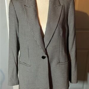 Karl Lagerfeld Houndstooth Blazer - Size 14